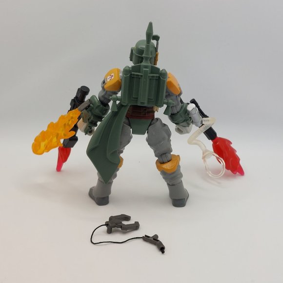 Hero Mashers - Star wars Boba Fett Mostly Complete Loose Figure Hasbro Disney - Picture 3 of 3